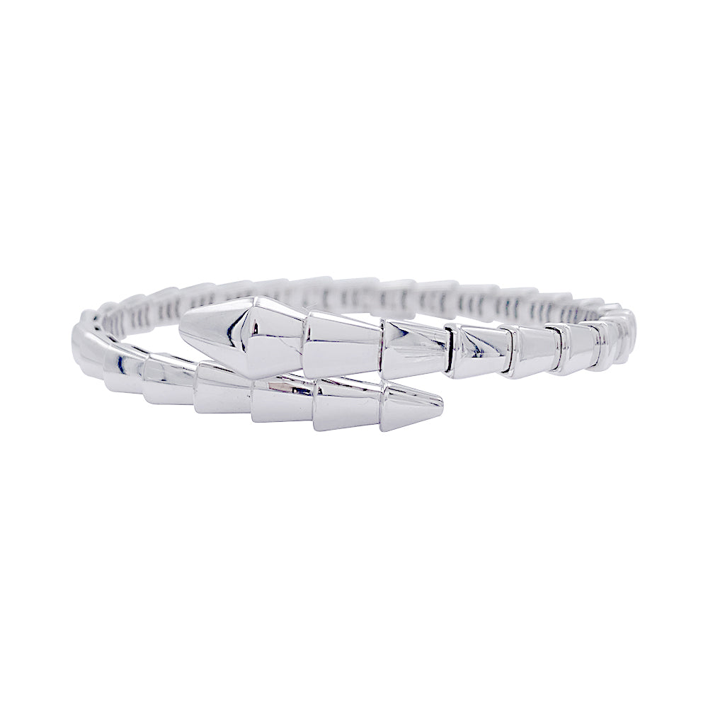 Bracelet Bulgari or blanc, "Serpenti Viper".