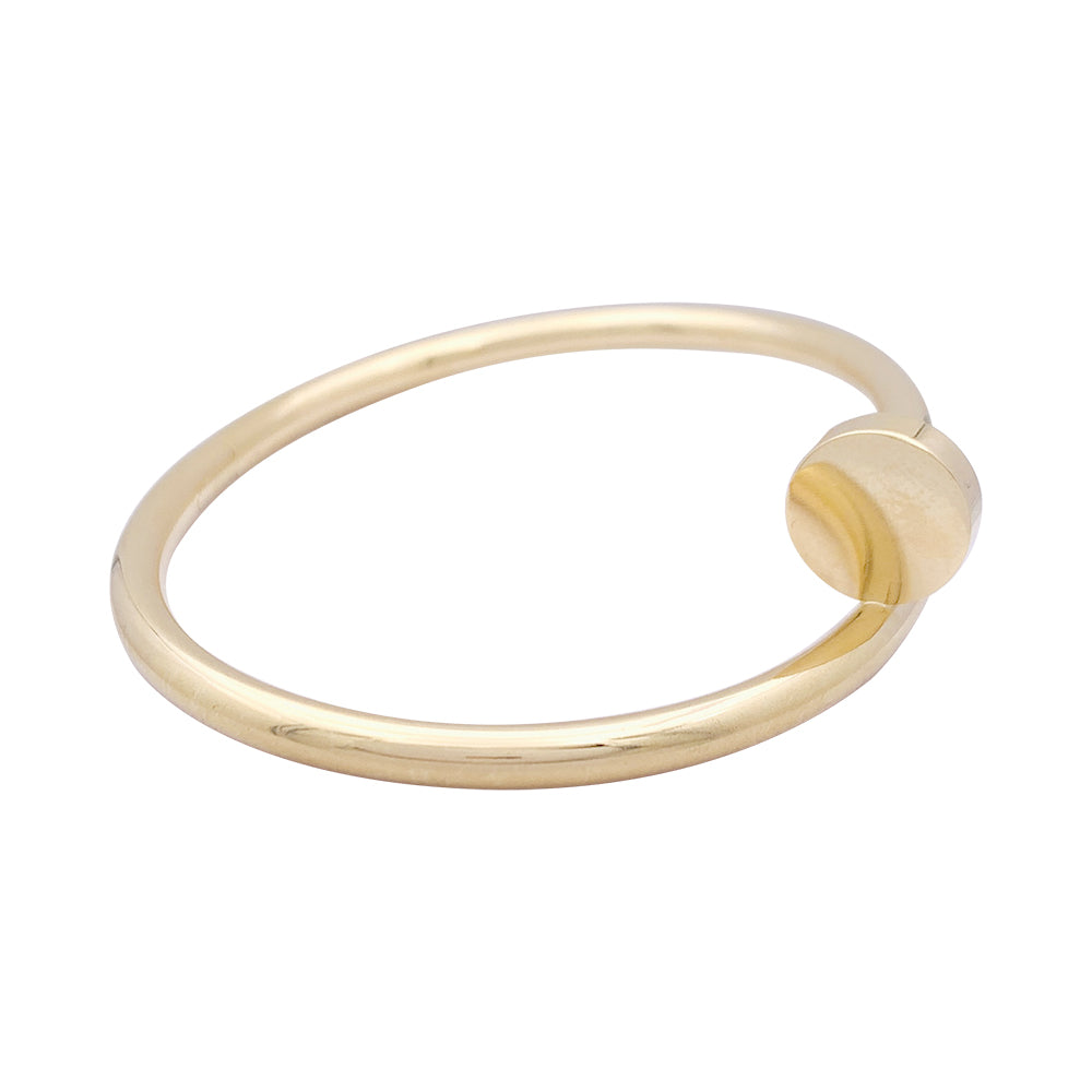 Bracelet Cartier, "Juste un clou", or jaune.