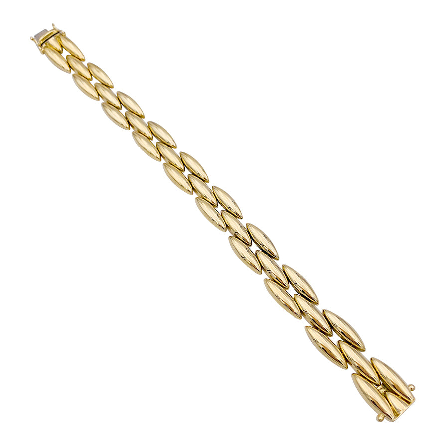 Bracelet Cartier, "Gentiane", or jaune.