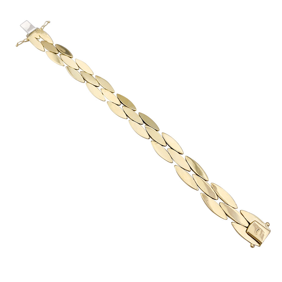 Cartier bracelet, "Gentiane", yellow gold.