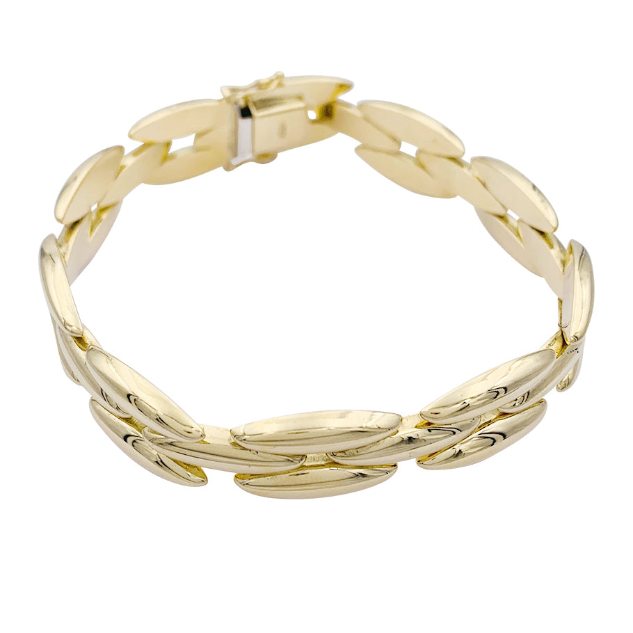 Cartier bracelet, "Gentiane", yellow gold.