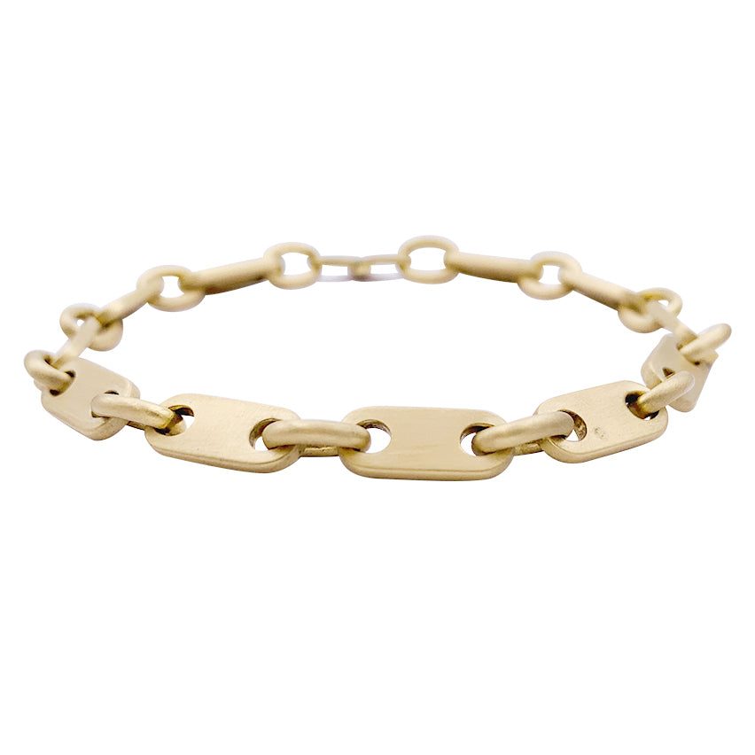 Bracelet Hermès or jaune.