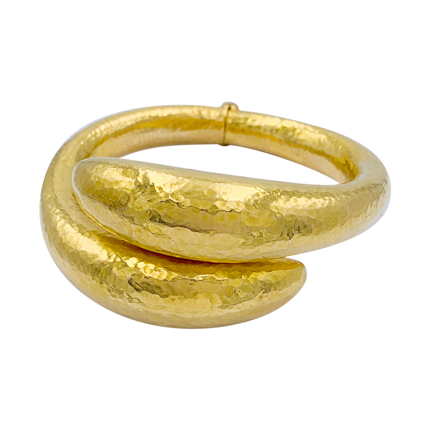 Lalaounis yellow gold bracelet.