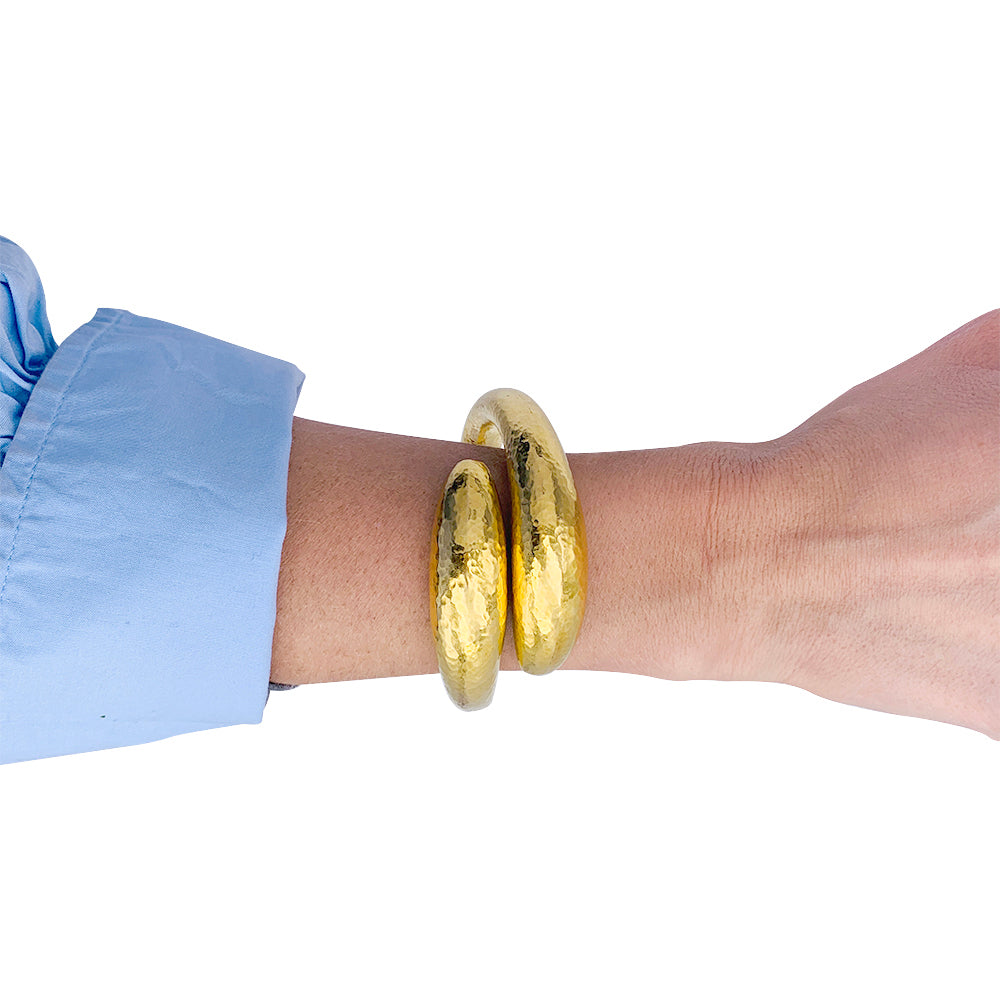 Lalaounis yellow gold bracelet.