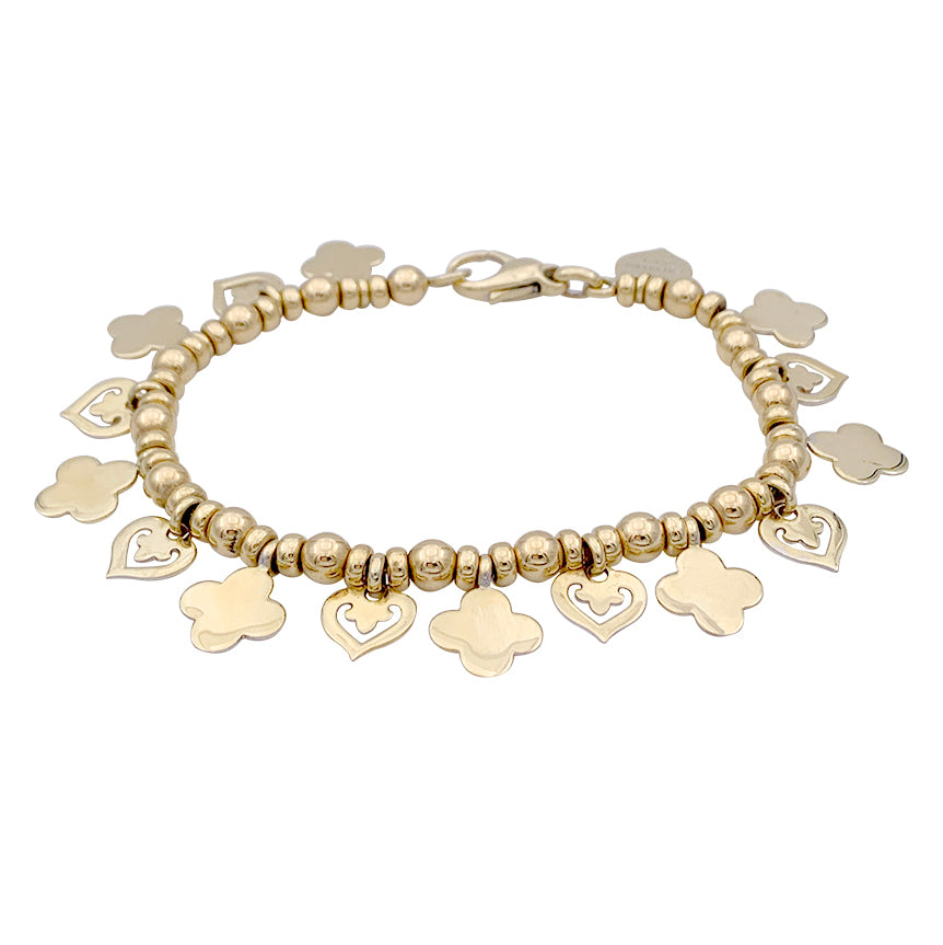 OJ Perrin bracelet, "Legends", in yellow gold.