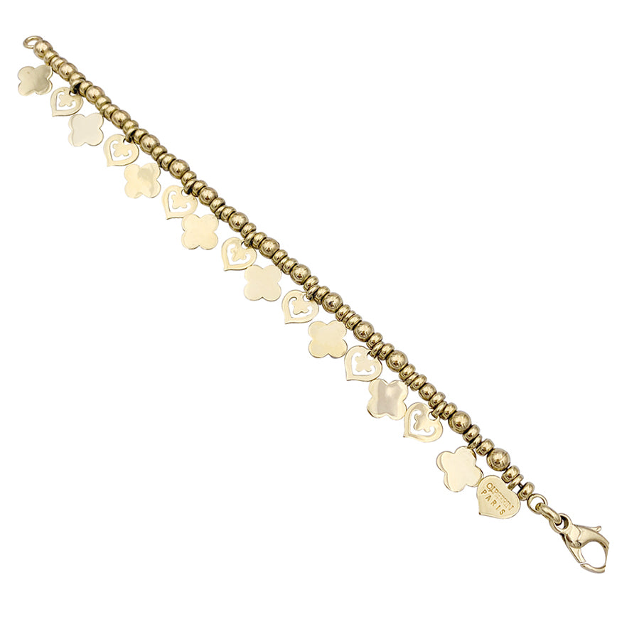 OJ Perrin bracelet, "Legends", in yellow gold.