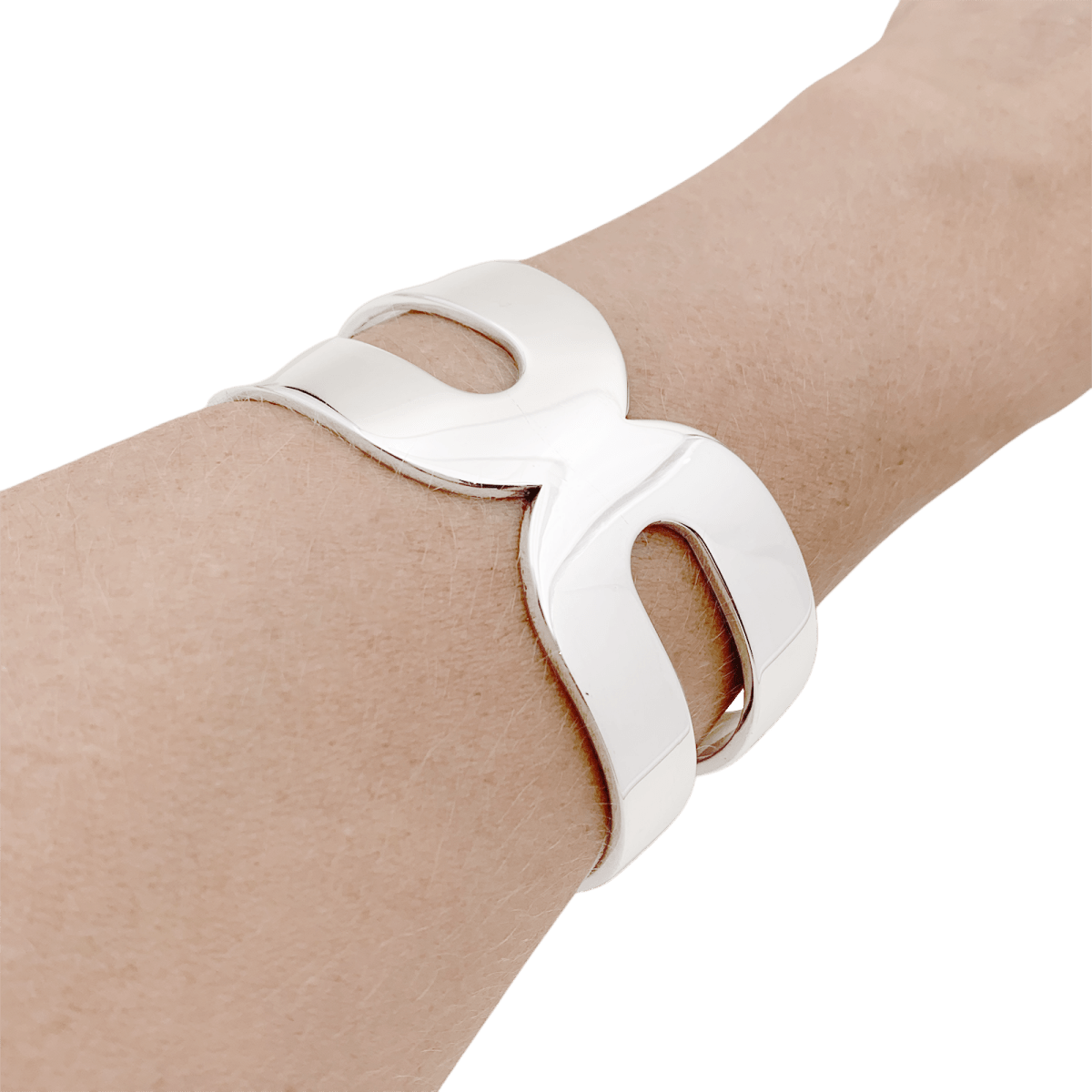 Bracelet Dinh Van, "Maillon XL", argent. - Maison Eloe