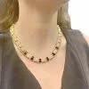 Wempé necklace in yellow gold set with rubies and diamonds.