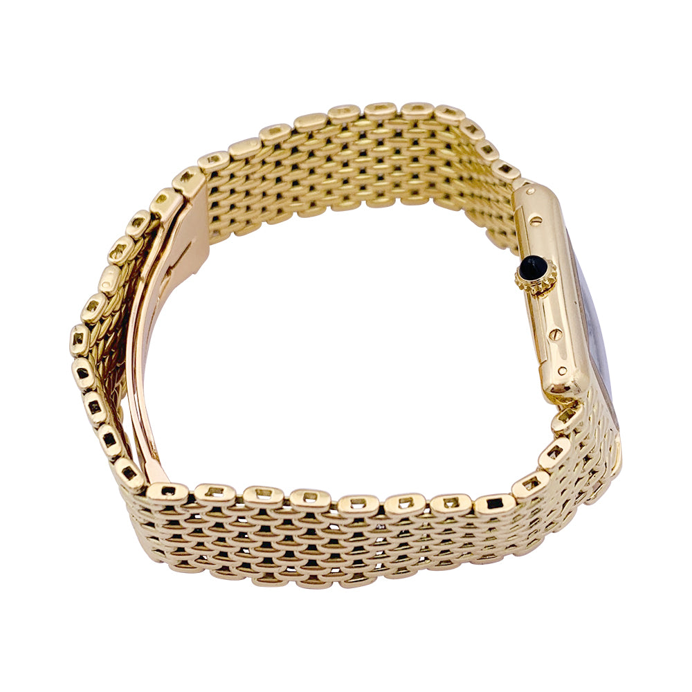 Cartier watch, "Tank Louis Cartier", yellow gold.