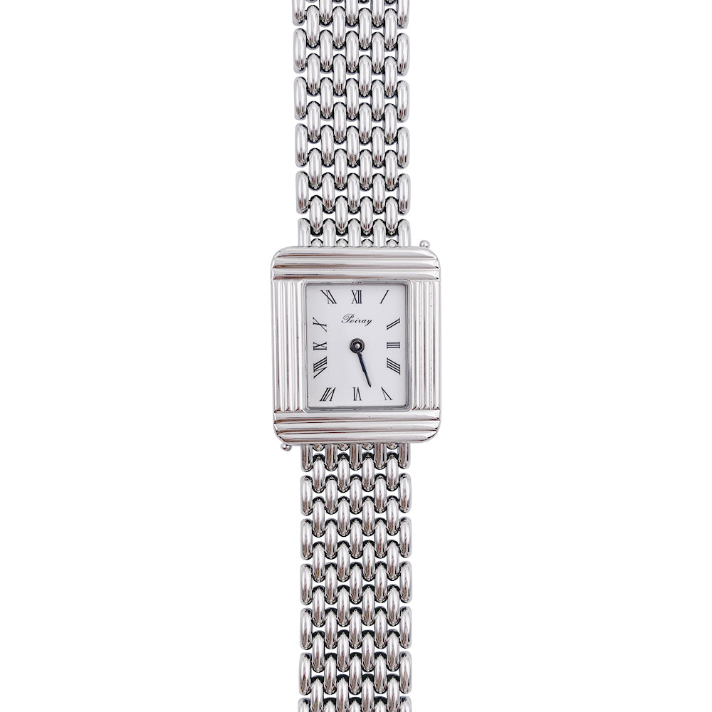 Montre Poiray, "Ma Première", acier.