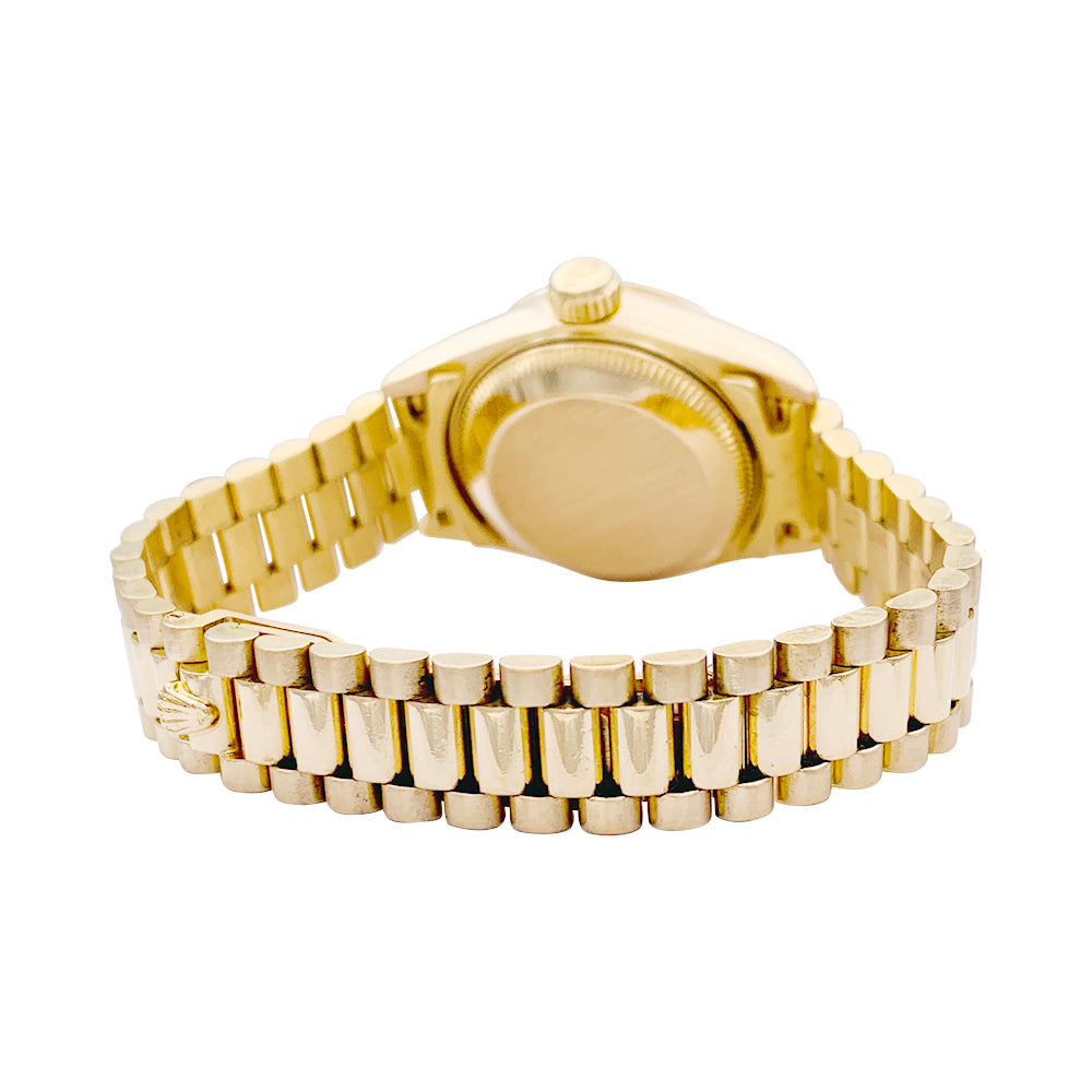 Rolex watch, "Oyster Perpetual Datejust", yellow gold.