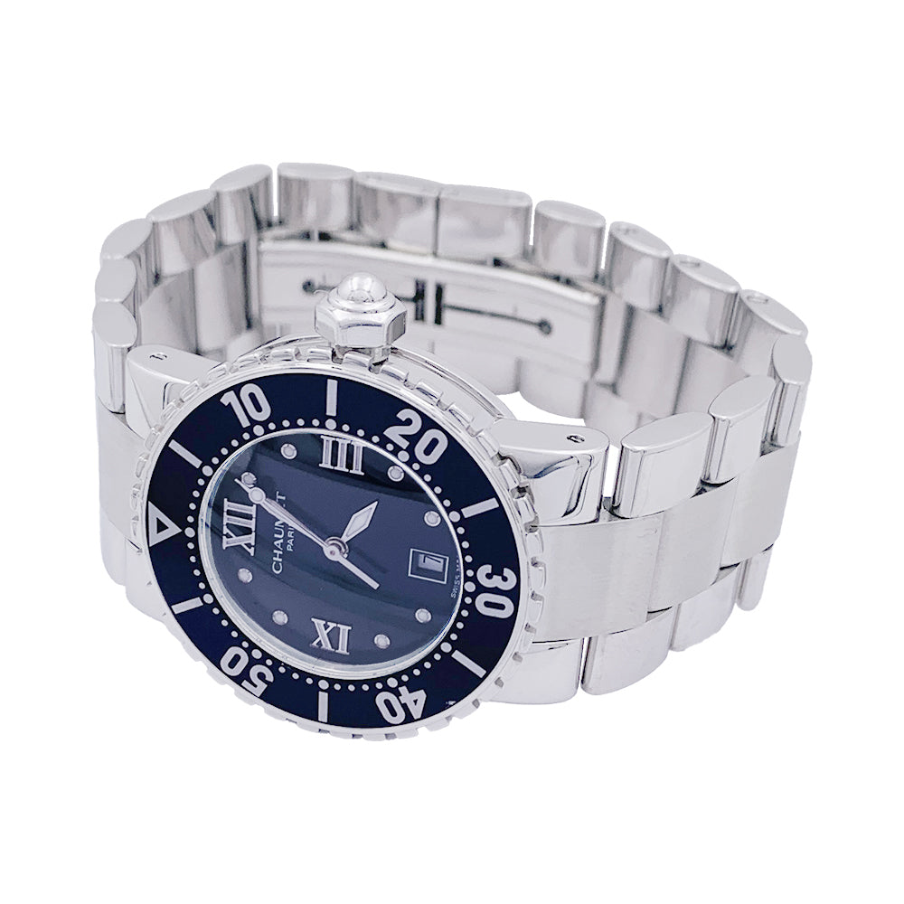 Chaumet watch, "Class One", steel.