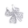 Fred pendant, "Clover", white gold and diamonds.