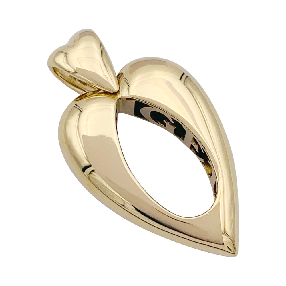 Pendentif Piaget, "Coeur Piaget d'or", or jaune.
