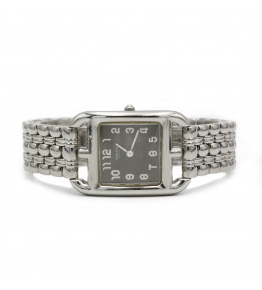 Hermès montre "CAPE COD" acier sur acier