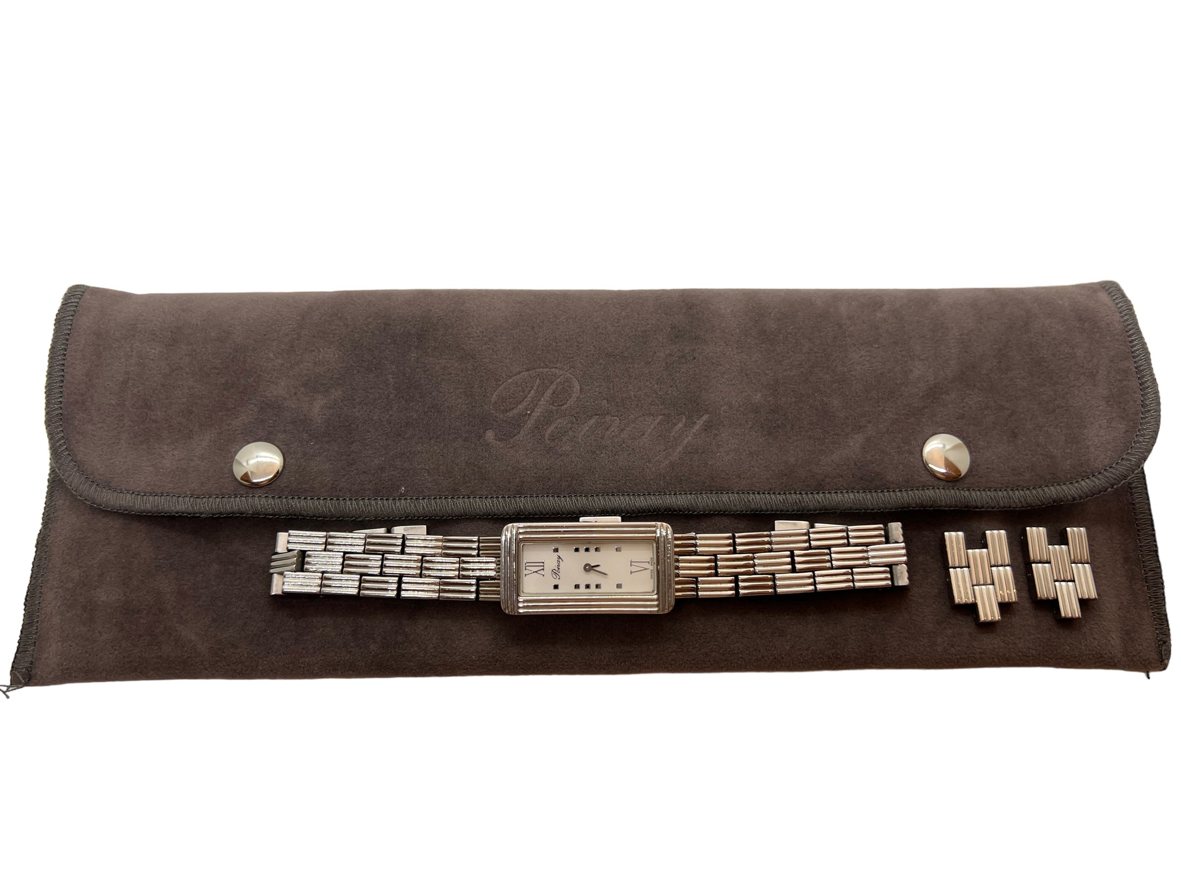 Poiray, montre en acier sur acier