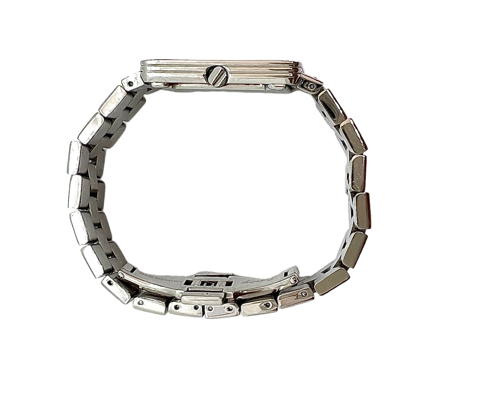 Poiray, steel on steel watch