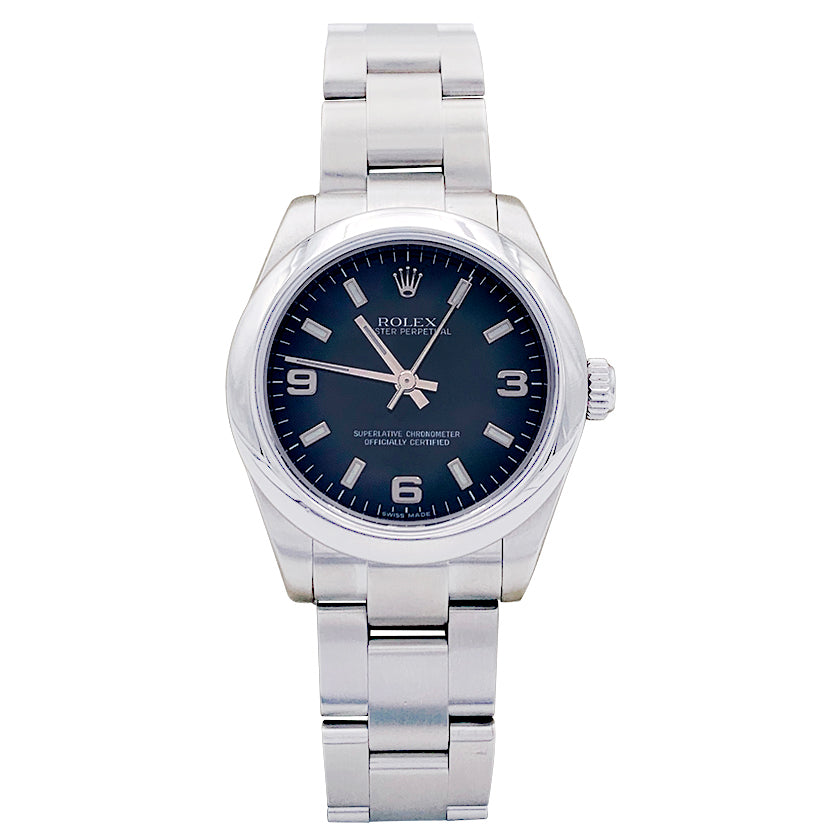 Montre Rolex,"Oyster Perpetual", acier.