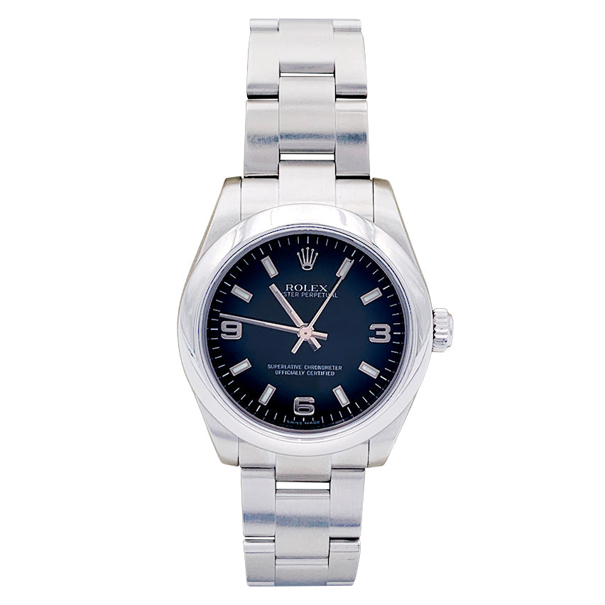 Montre Rolex,"Oyster Perpetual", acier.