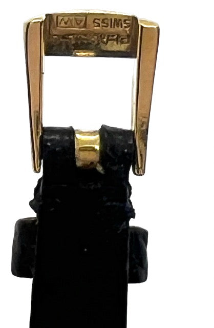 Vintage Van Cleef & Arpels watch, gold on leather