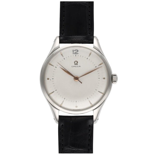 Omega Montre Jumbo Vintage acier, Calibre 283 - Maison Eloe
