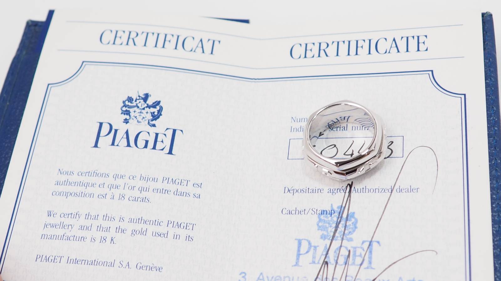 Bague Piaget Possesion en or blanc