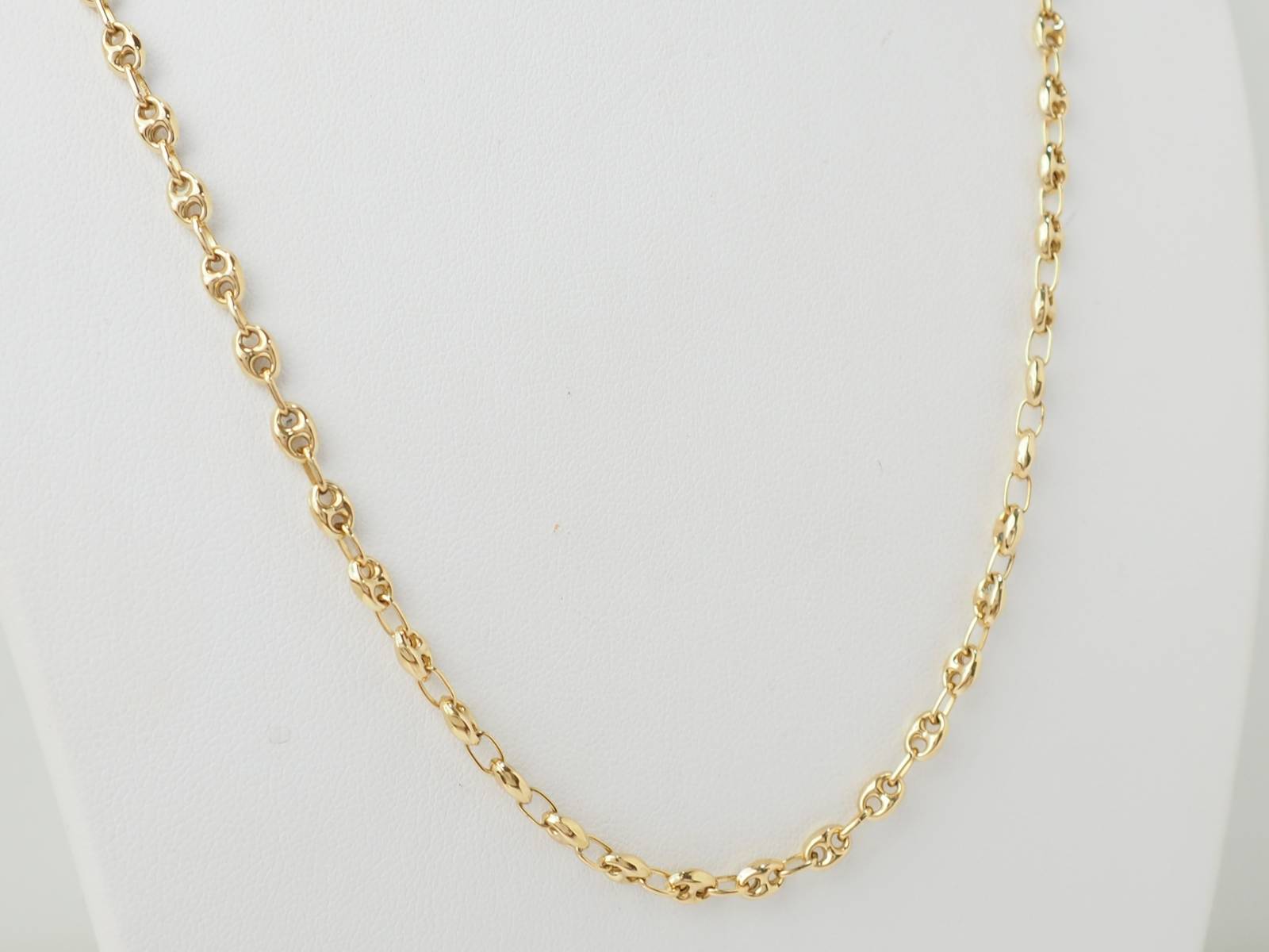 Collier maille grain de café