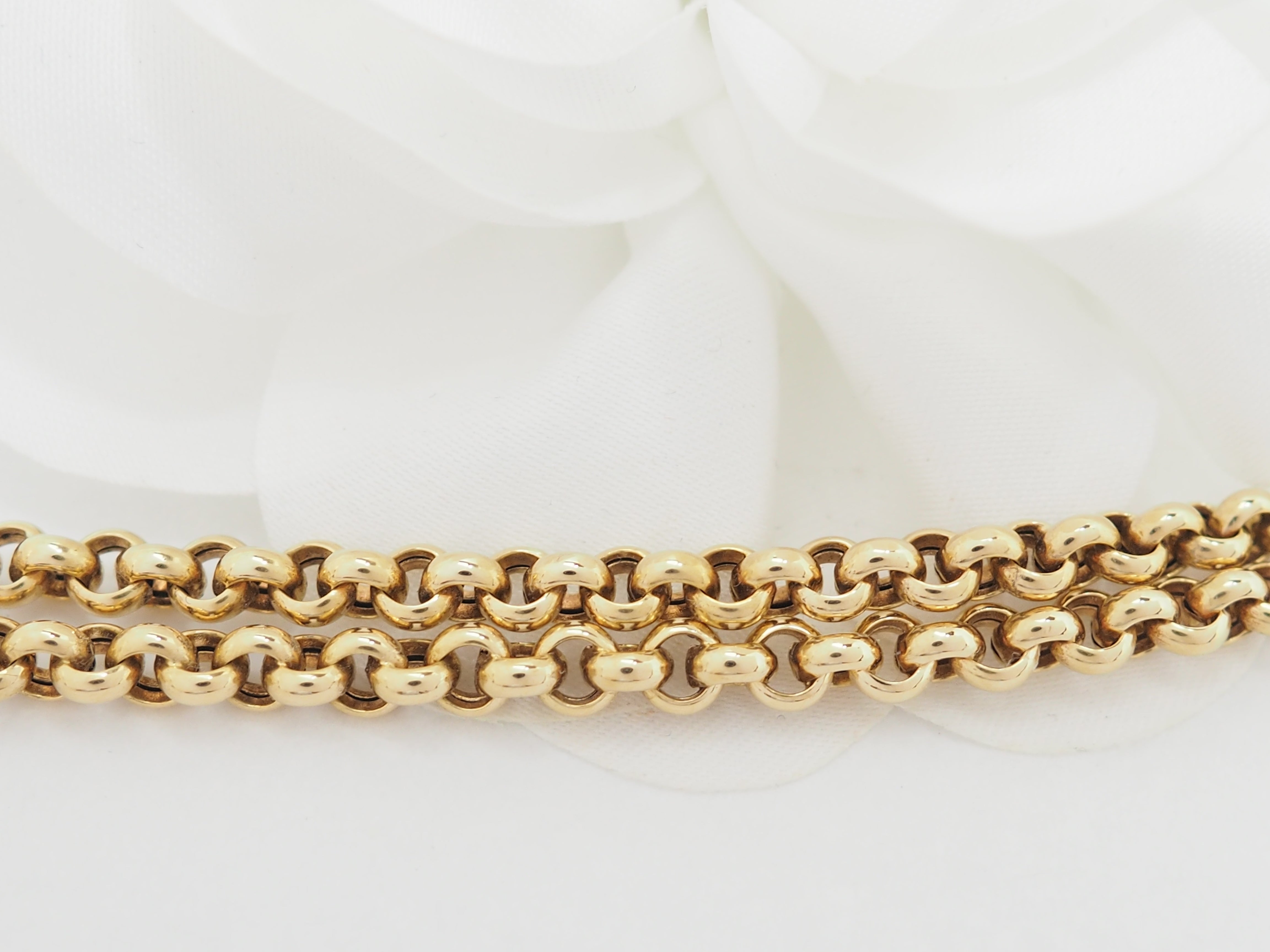 Collier Chopard Happy Diamonds en or jaune et diamant