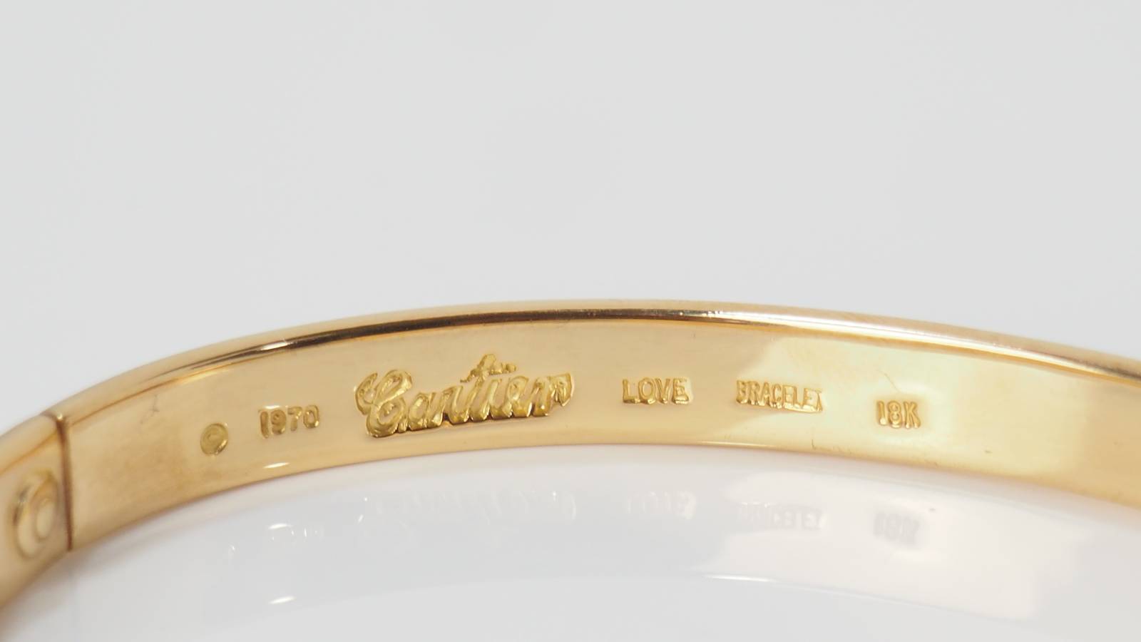 Cartier vintage Love bracelet by Cipullo
