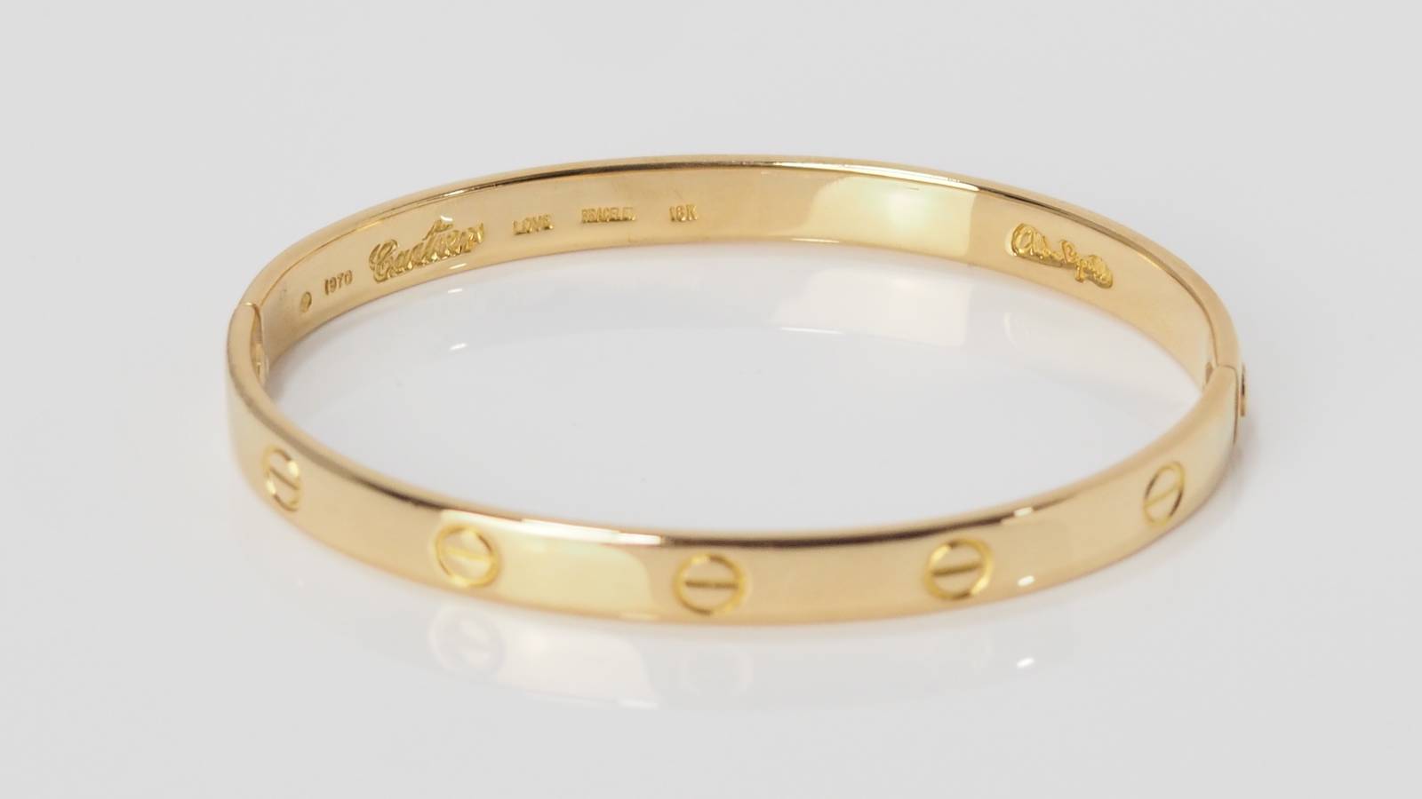 Cartier bracelet Love vintage signé Cipullo