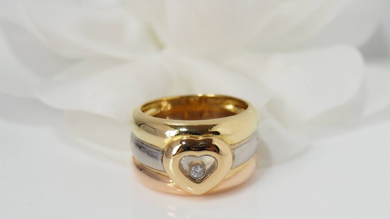 Chopard, bague Happy Diamonds