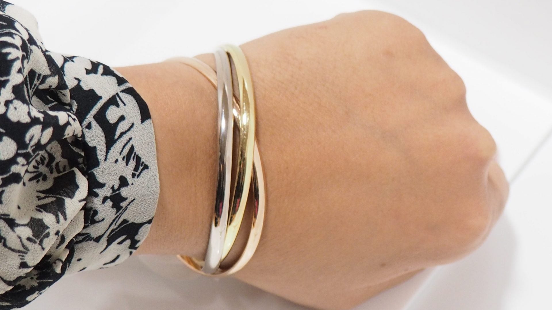 Cartier, bracelet vintage "Trinity"