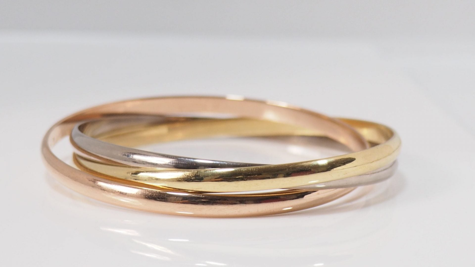 Cartier, bracelet vintage "Trinity"