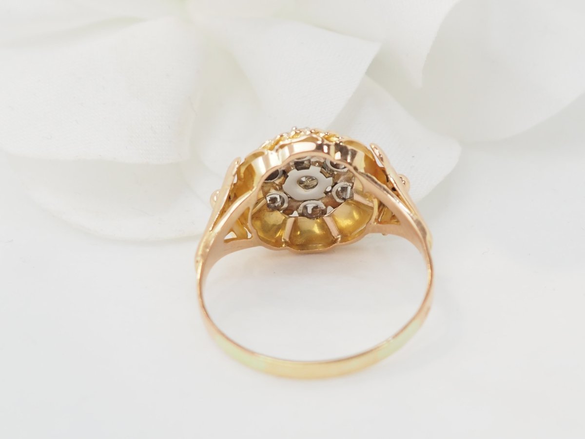 Bague ancienne en or jaune - Maison Eloe