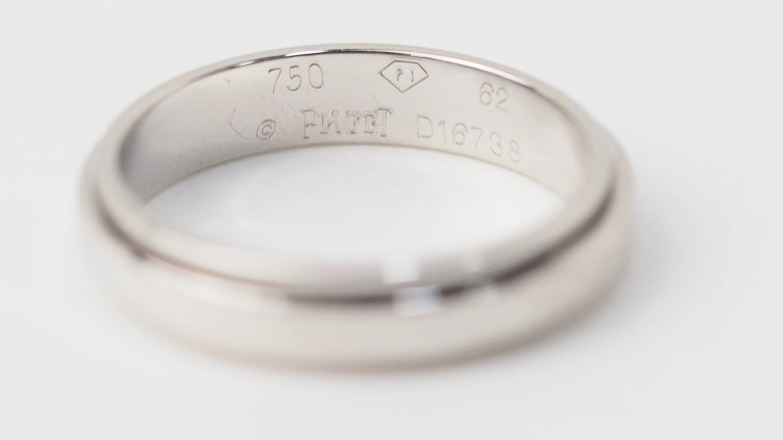 Alliance Piaget Possession en or blanc