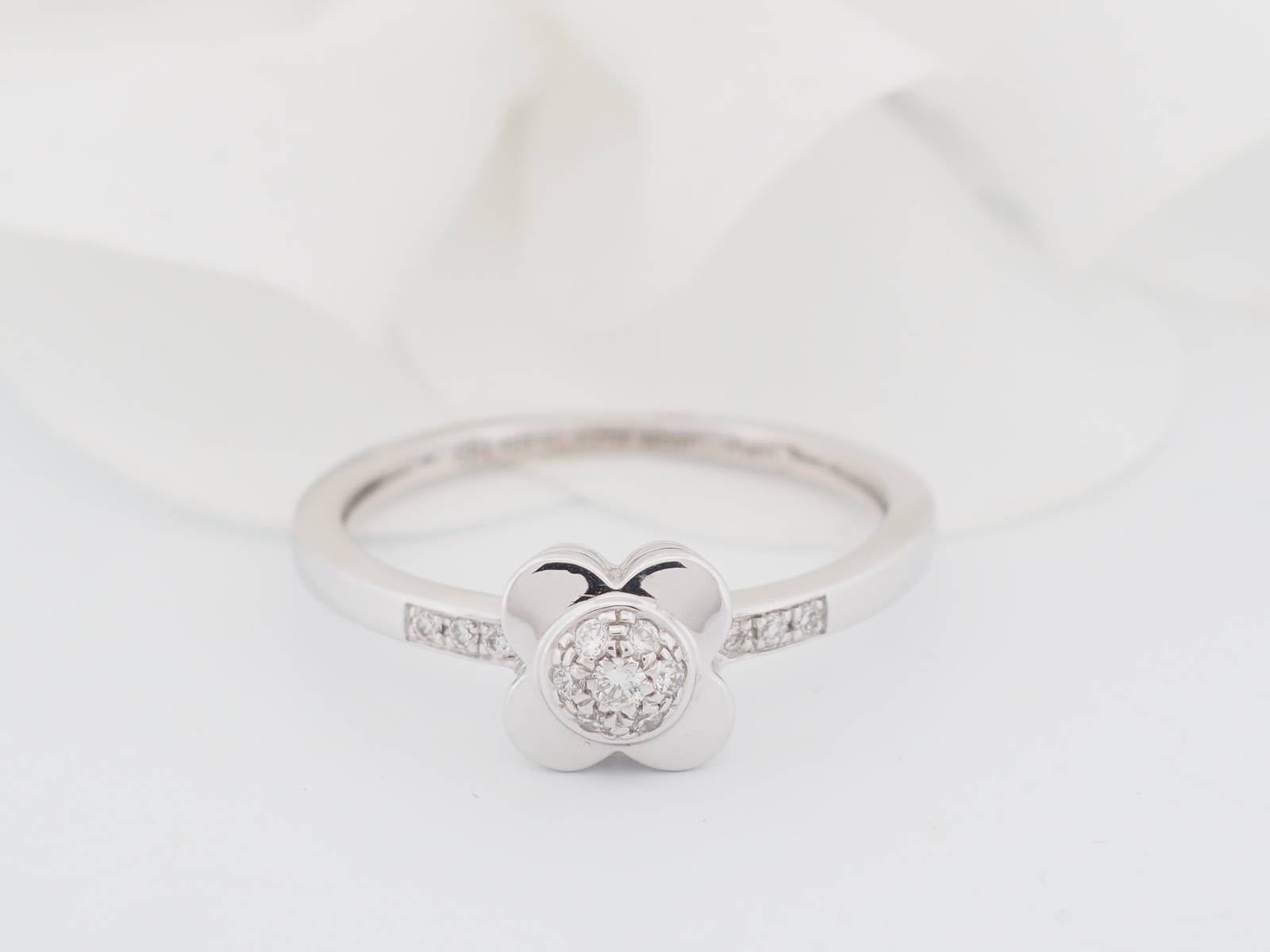 Bague Mauboussin Trop Chance en or blanc et diamants