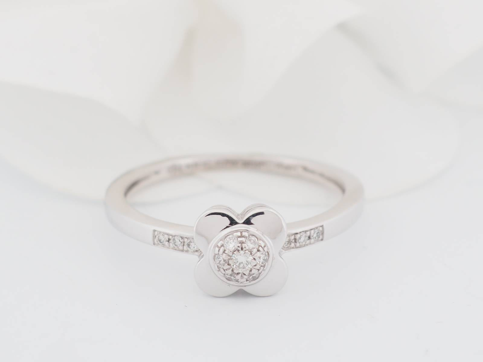 Bague Mauboussin Trop Chance en or blanc et diamants