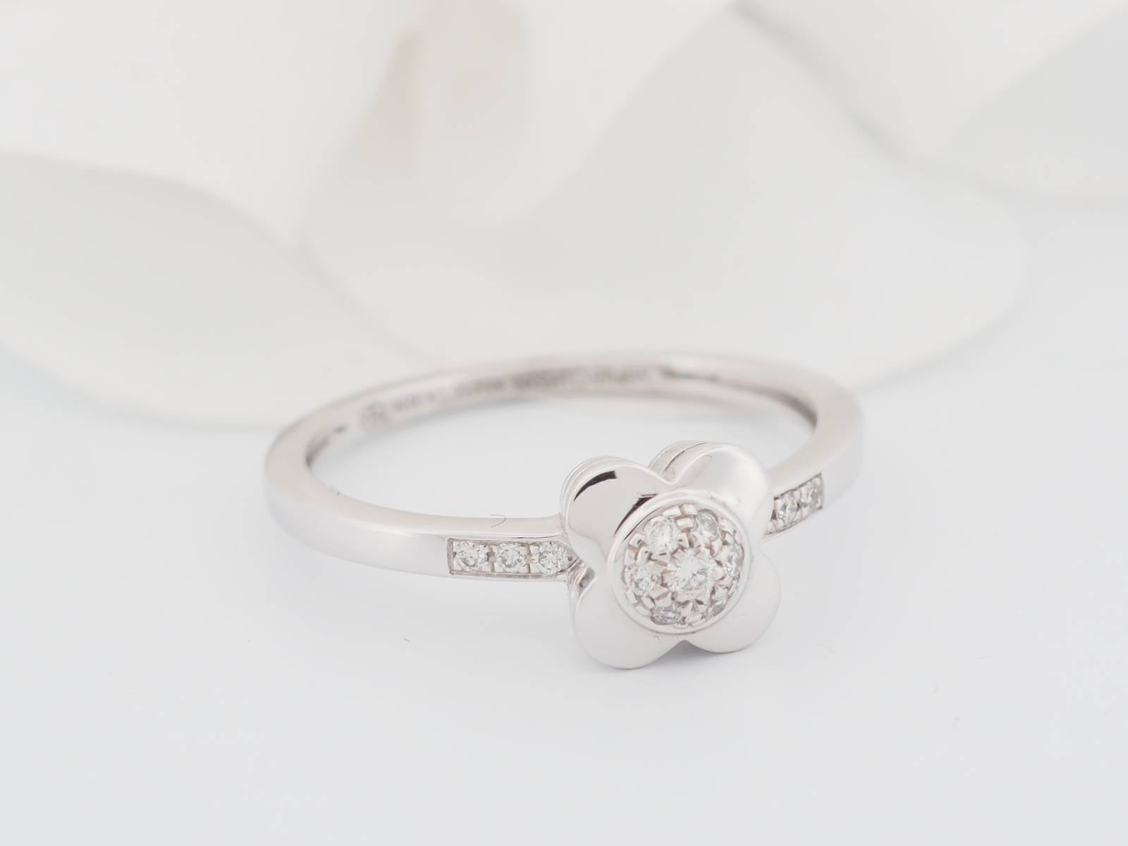Bague Mauboussin Trop Chance en or blanc et diamants