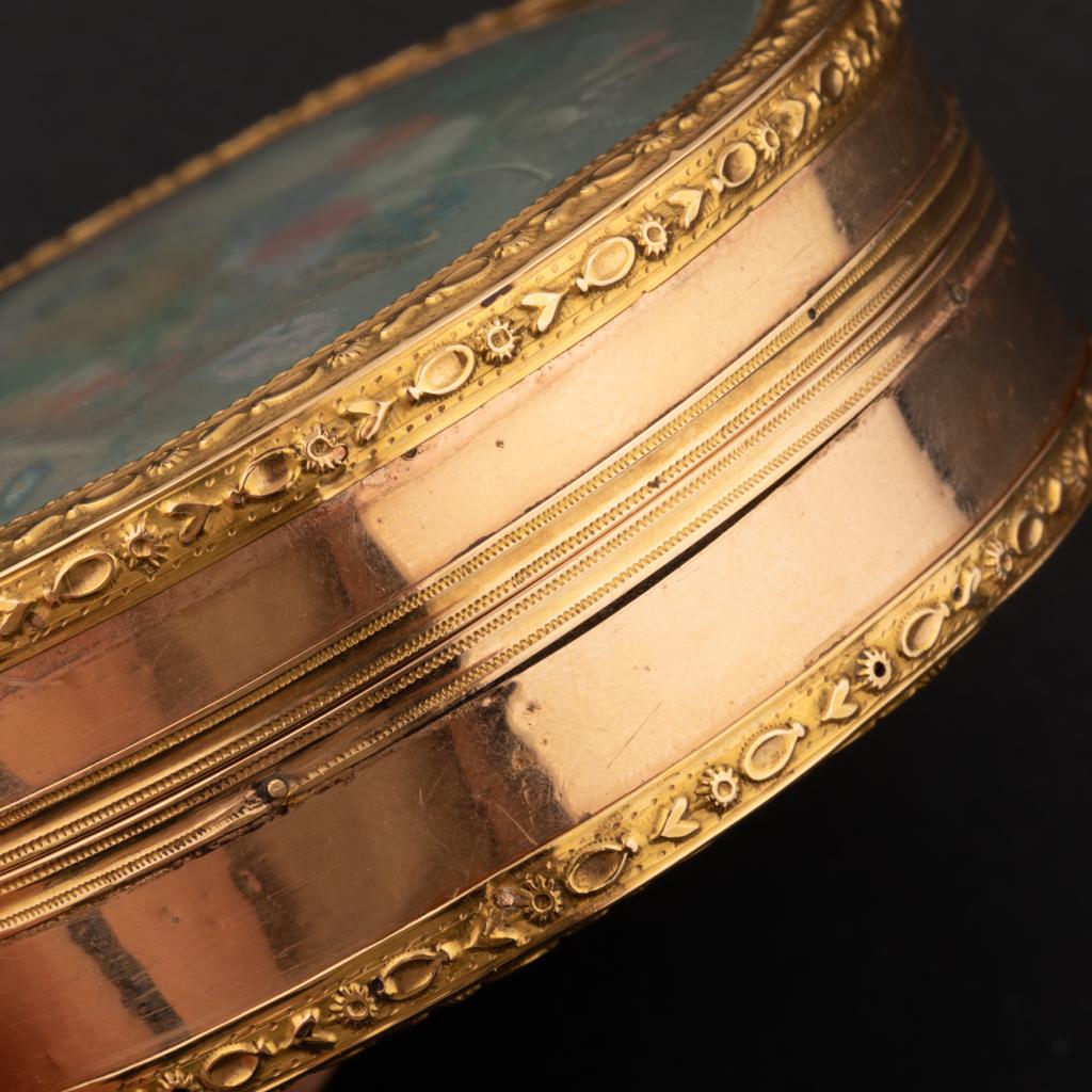 Gold drageoir, Louis XVI period