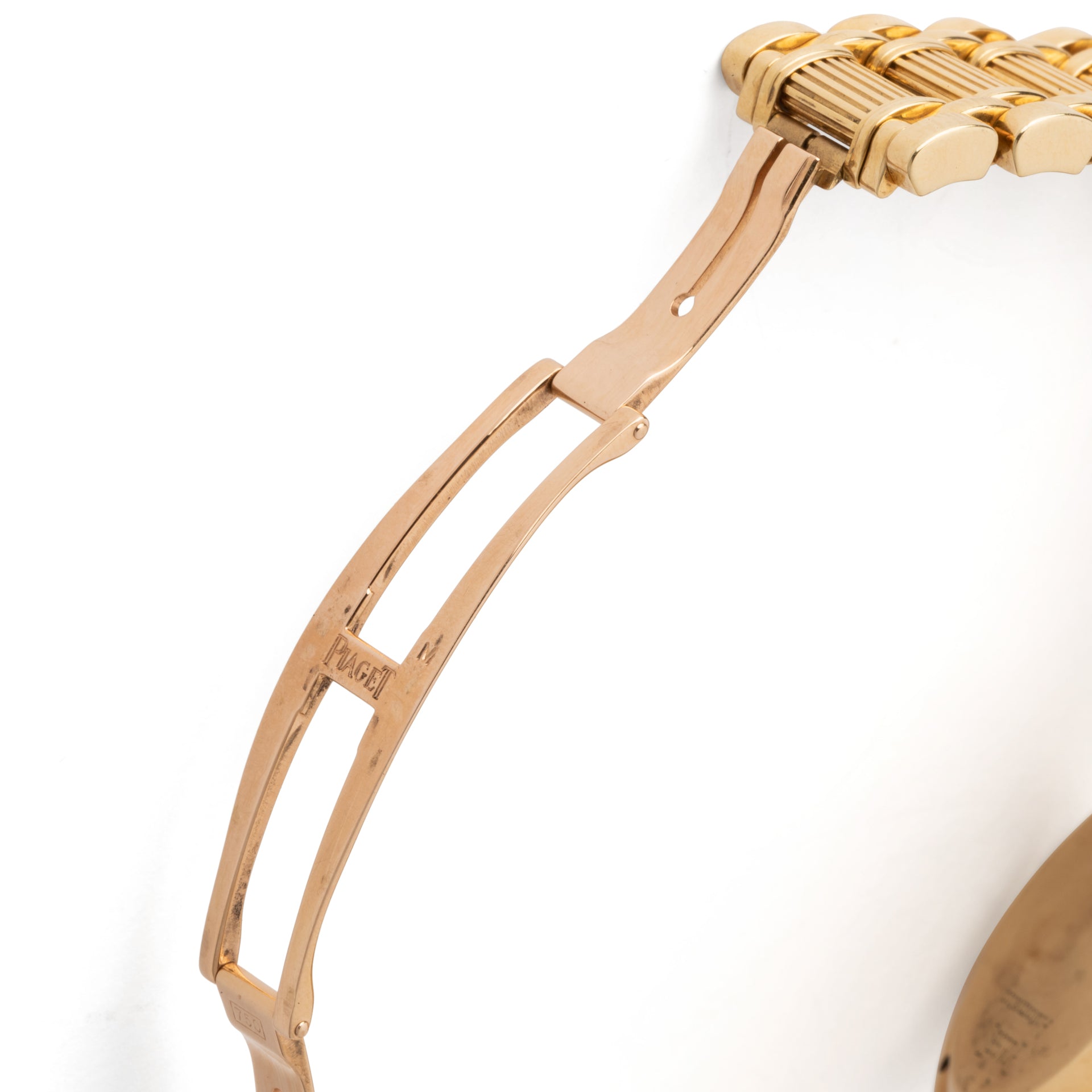 Piaget Polo watch in yellow gold on yellow gold chronograph