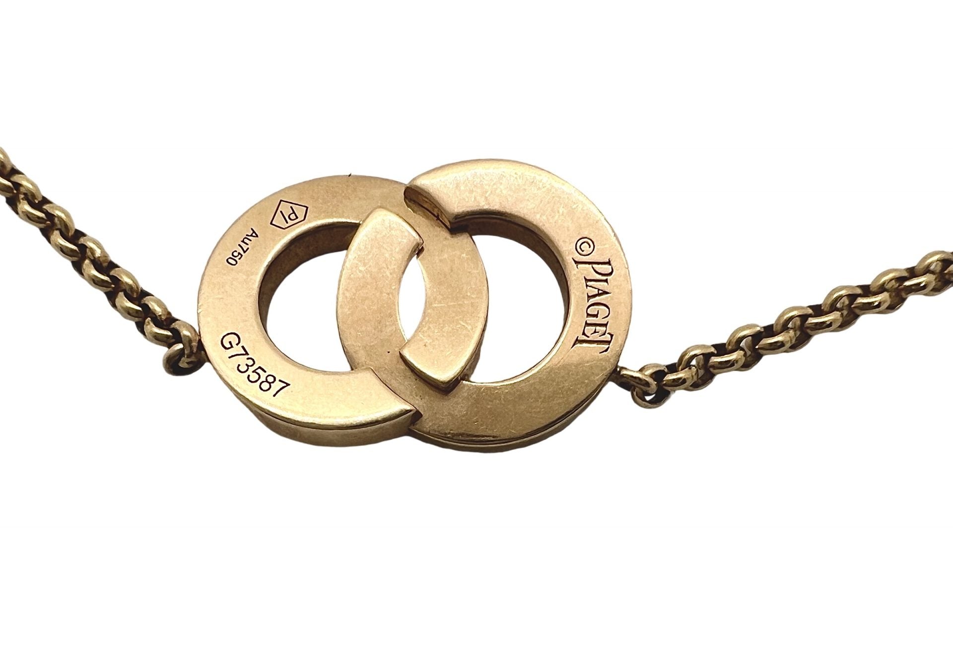 Piaget Possession “You and Me” necklace in pink gold and diamonds