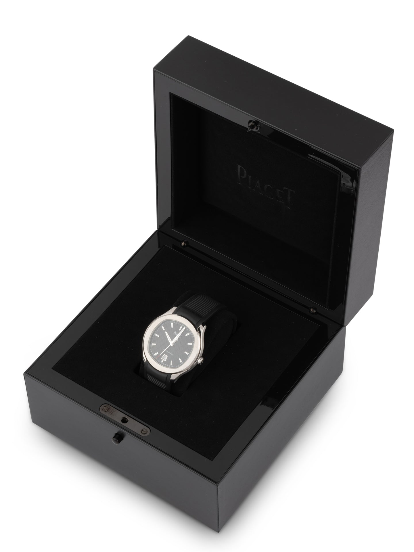 Montre Piaget Polo acier sur caoutchouc