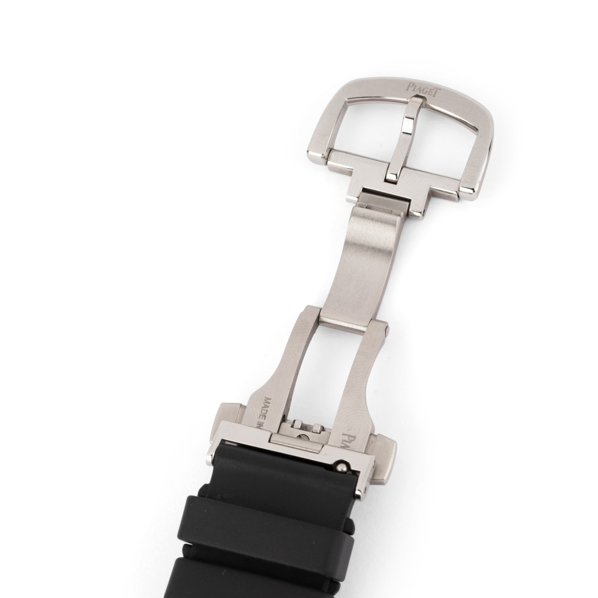 Piaget Polo steel on rubber watch
