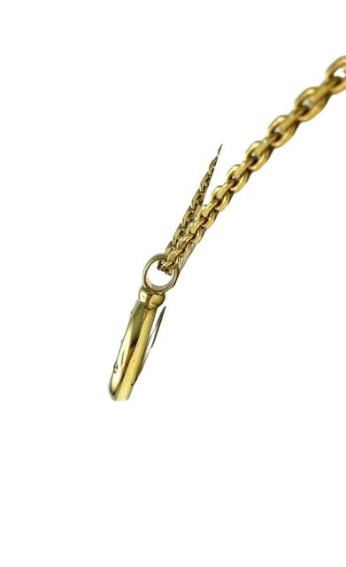 Chopard, "Happy Diamonds" pendant in 18K yellow gold and diamonds