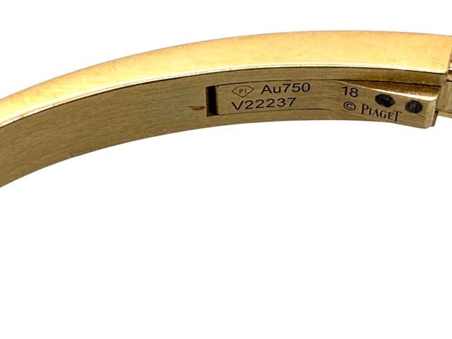 Piaget 3 bracelets "Possessions" or rose or blanc et diamants - Maison Eloe