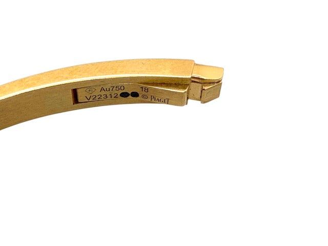 Piaget 3 bracelets "Possessions" or rose or blanc et diamants