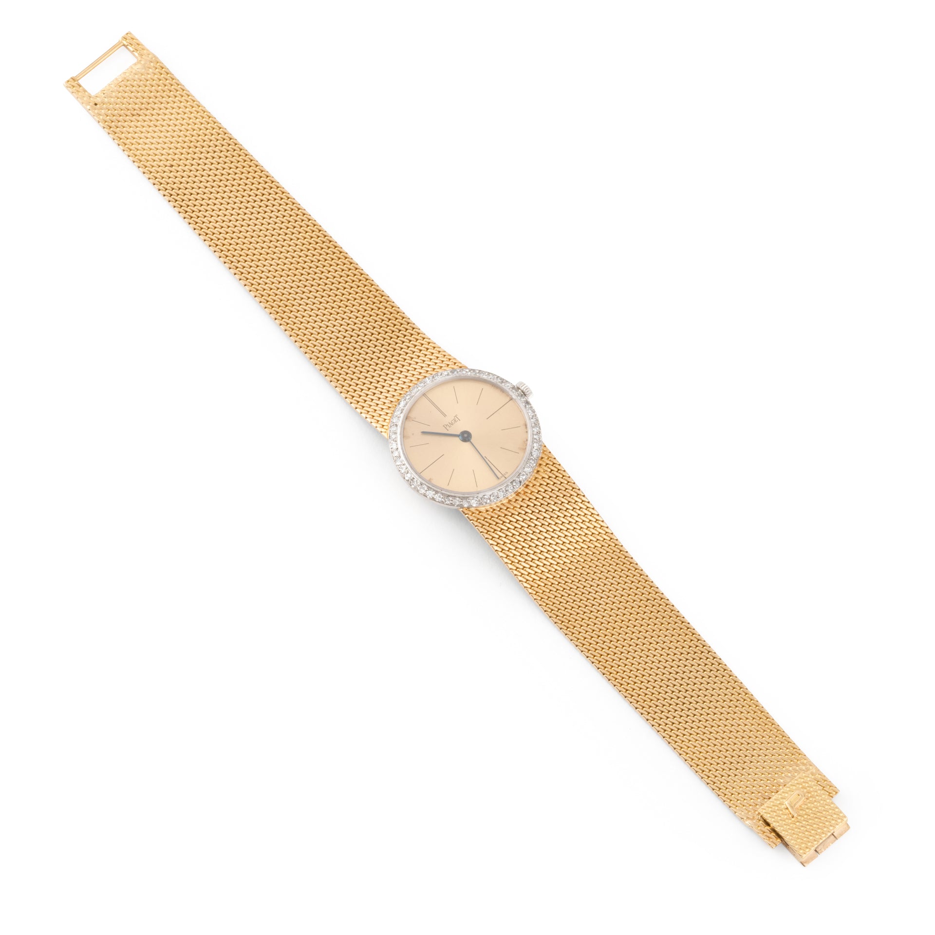 Piaget, Yellow Gold White Gold Diamond Watch