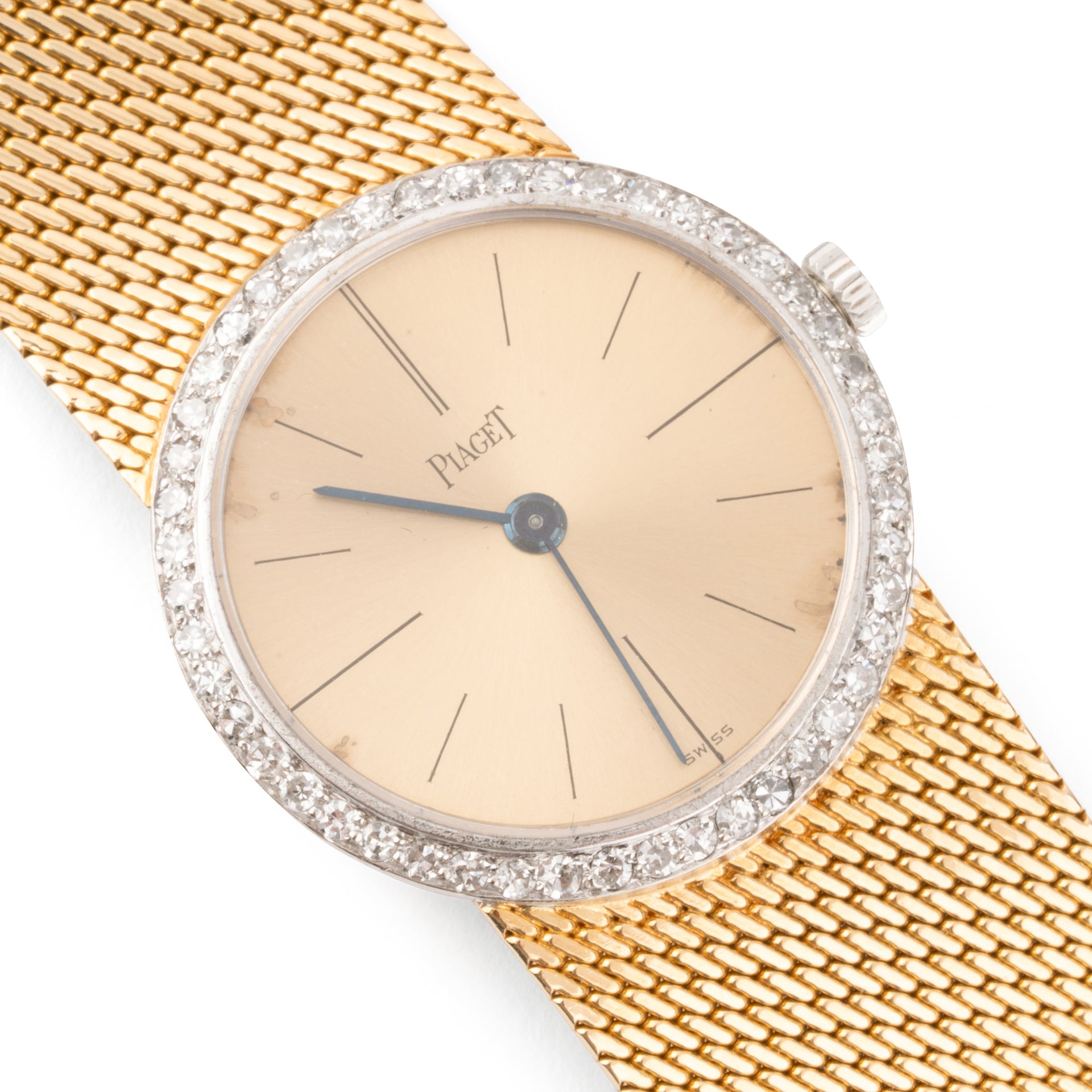 Piaget, Yellow Gold White Gold Diamond Watch