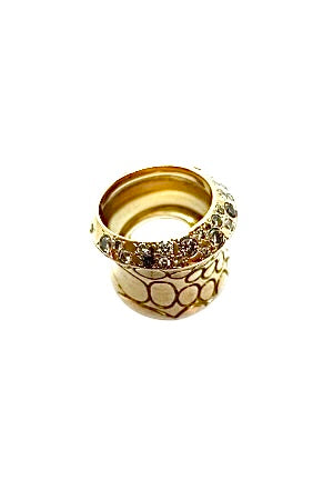 Pomellato, bague Cocco en or rose diamants