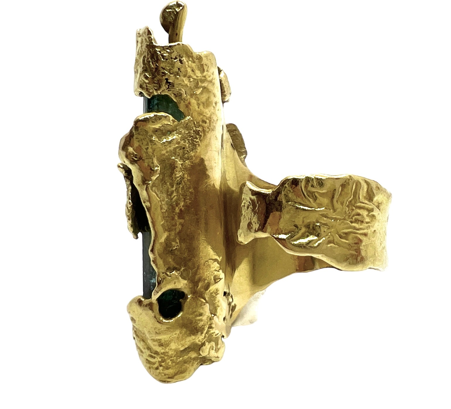 Roland Schad, Gold and Tourmaline ring